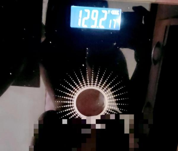 減肥第一天，放肆大吃的這幾天也沒有漲稱