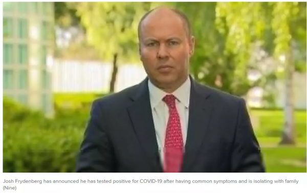 突發!澳洲前總理、財政部長紛紛確診,立刻進入隔離狀態 突發!澳洲前總理、財政部長紛紛確診,立刻進入隔離狀態