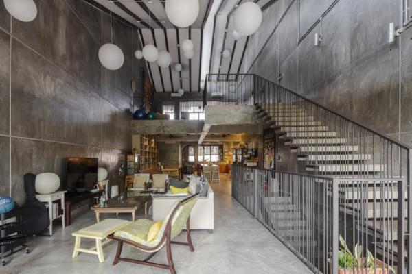 這間家庭住宅將現代工業的粗狂與豪放完美地詮釋出來 這間家庭住宅將現代工業的粗狂與豪放完美地詮釋出來