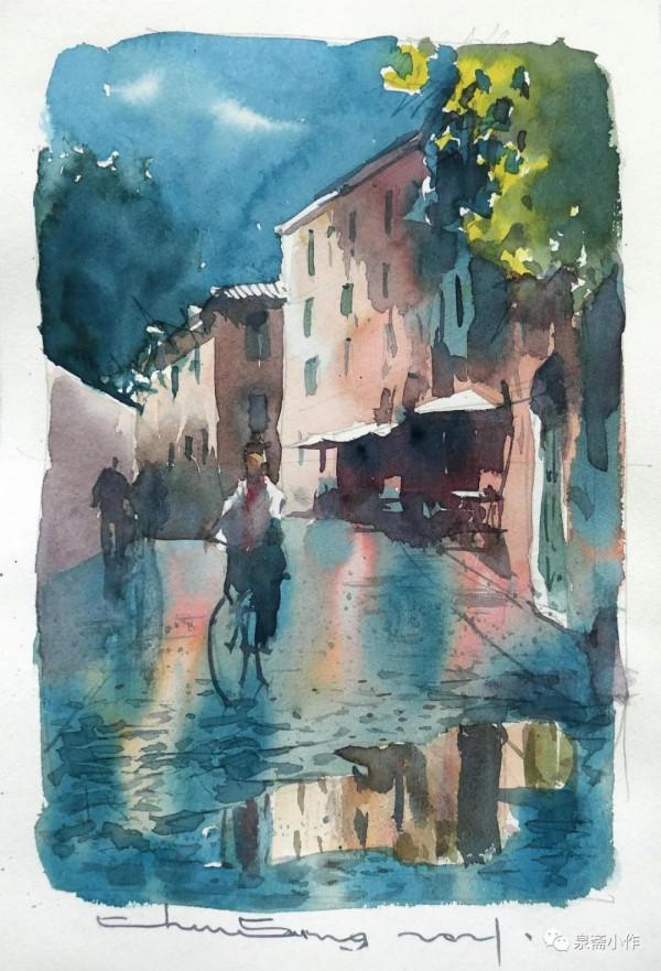 雜寫(九) 陳松水彩風景 雜寫(九) 陳松水彩風景