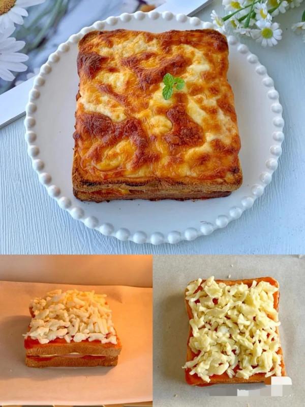 巨好吃的芝士火腿煎蛋三明治，懶人必備