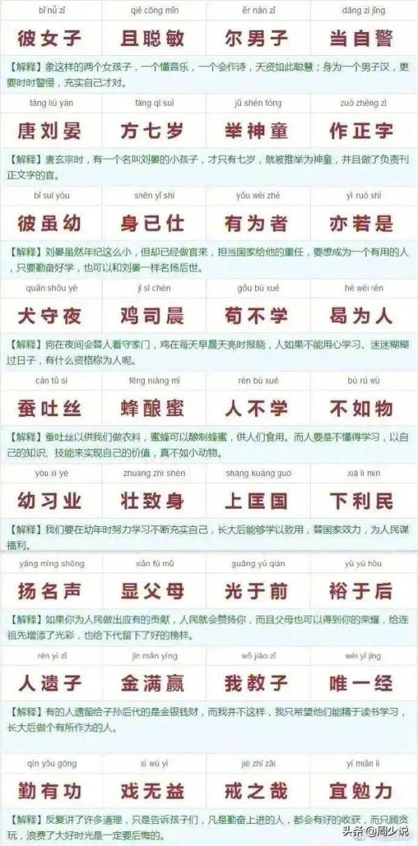 《三字經》註釋精讀