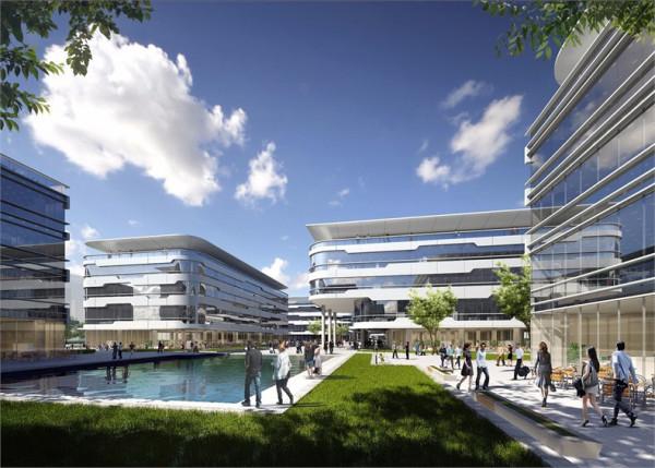 亞洲第一雲計算總部——杭州阿里云云谷亮燈，建築猶如“晶片”