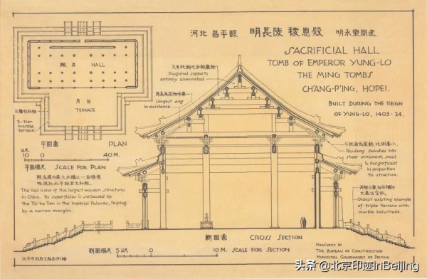 循著梁思成的手繪圖稿，到北京古蹟裡尋幽訪勝