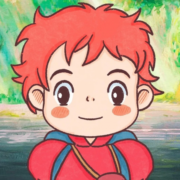 可愛的多人動漫頭像｜波吉、粉紅小羊、宗介和波妞、懶洋洋