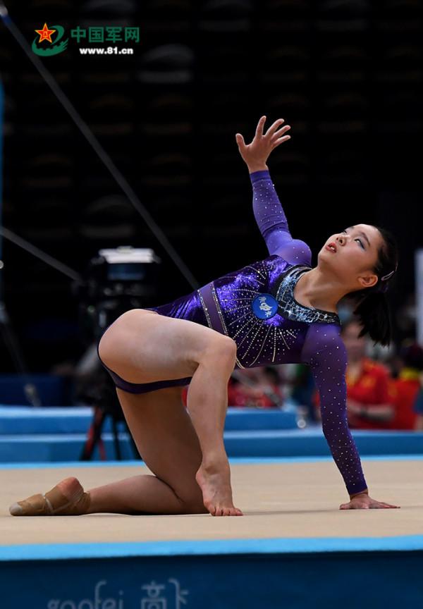 全運會體操女團決賽 廣東隊獲得冠軍