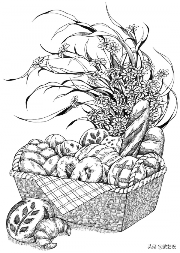 多久沒畫畫了?線稿插畫是如何排線的呢? 多久沒畫畫了?線稿插畫是如何排線的呢?