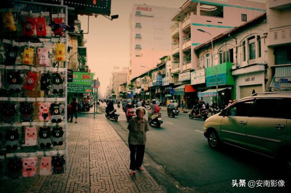 越南/西貢/日落前的華人街市