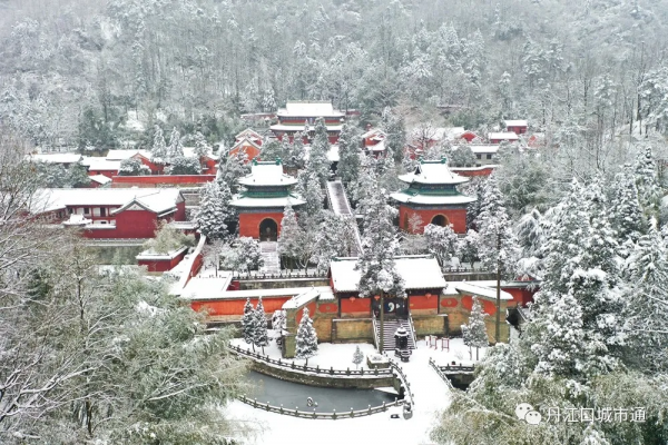 2022年春季丹江口最美雪景，你知道是哪裡嗎？