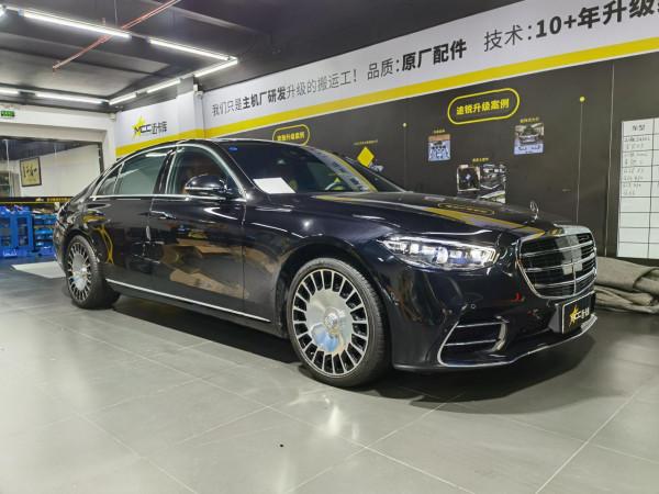 你若盛開，清風自來！21款賓士S400升級運動包圍和通風座椅