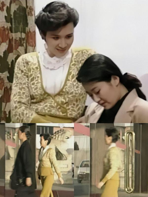 29年前肖雄在秋天穿的衣服，讓我覺得潮流下次輪迴，也不如她洋氣