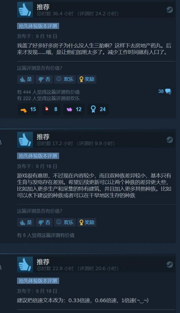 模擬建造遊戲《Timberborn》Steam獲“特別好評”