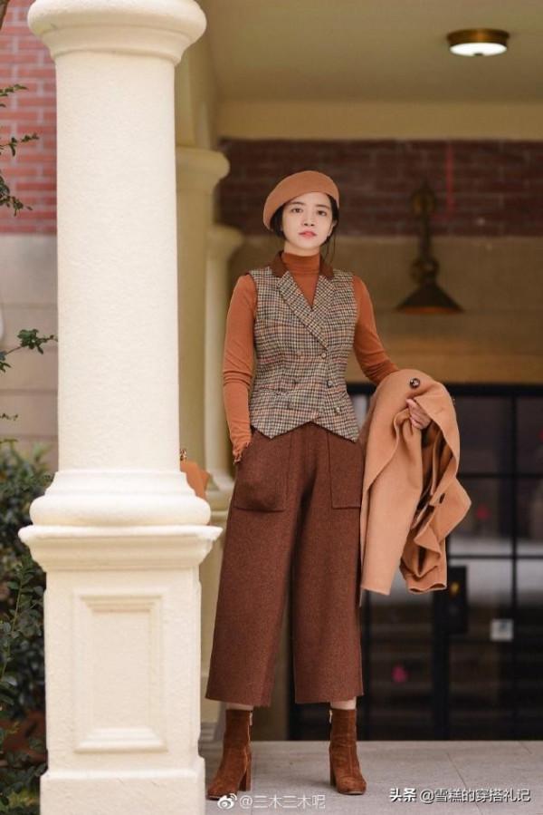 初冬怎麼穿才能保暖還時髦？學學三木博主的優雅搭配，太實穿了