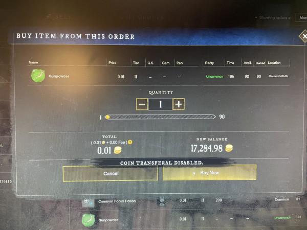 為對抗金幣複製漏洞《新世界》停止所有財富轉移服務