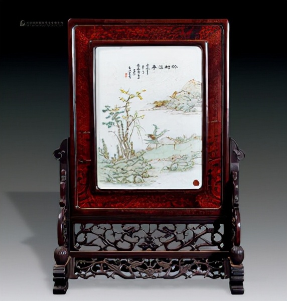 那些賣出百萬的淺絳彩瓷，你見過嗎