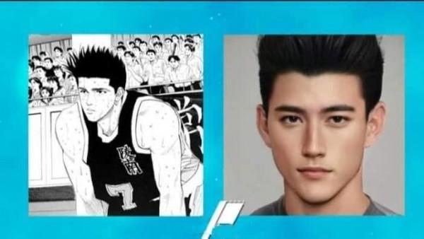 《灌籃高手》電腦真人還原，來看看哪個顏值最高