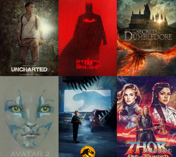 2022年好萊塢大片，漫威和DC大亂鬥，《阿凡達2》終於要上映了