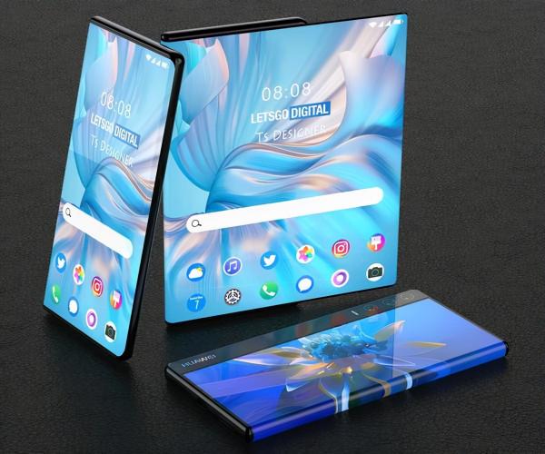 華為 Mate X Rollable卷軸屏手機曝光,展開秒變平板 華為 Mate X Rollable卷軸屏手機曝光,展開秒變平板