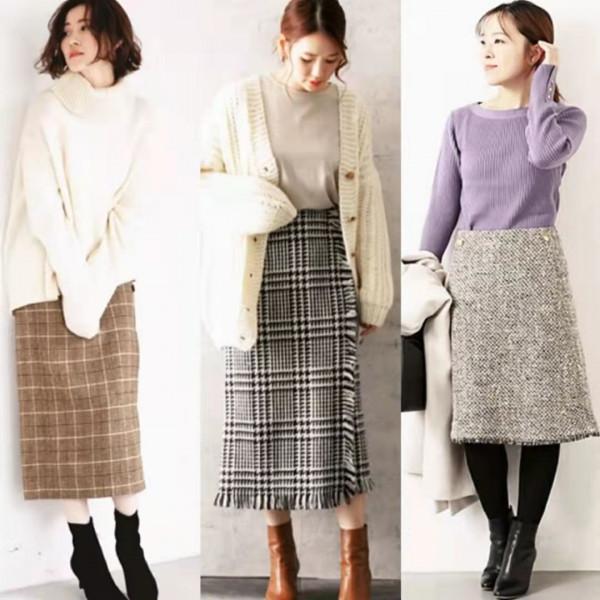 秋季毛衣不一定配闊腿褲,試試“毛衣+呢子裙”,優雅保暖又顯瘦 秋季毛衣不一定配闊腿褲,試試“毛衣+呢子裙”,優雅保暖又顯瘦