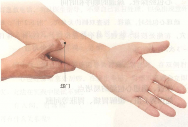 郄門穴&mdash;心臟病突發時的&OpenCurlyDoubleQuote;救急穴位&rdquo;