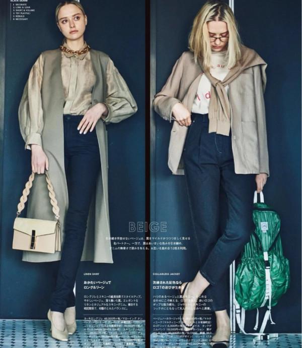 奔四的中年女人，早春要學會牛仔褲的一褲多穿，用基礎款贏得減齡