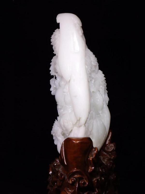 「館藏級」 羊脂白玉 和田玉籽料