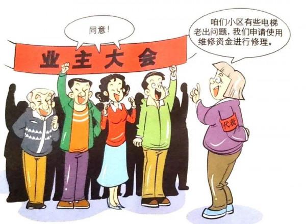 小區成立業主大會，選舉業委會管理成員「物業管理條例第二章」