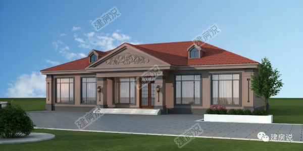 這款一層養老別墅，建給父母倍有面，鄰里親戚都羨慕