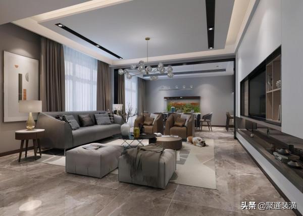 180㎡輕奢風3居,哪裡有書,哪裡就是書房 180㎡輕奢風3居,哪裡有書,哪裡就是書房