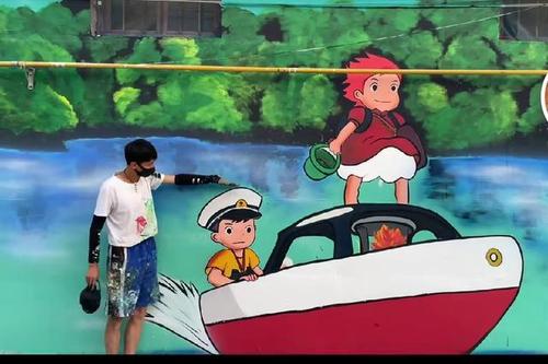 “神筆馬良”尚勤傑：一支畫筆造福整個家鄉，貧困村變身童話王國