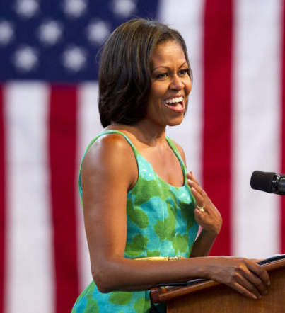 “最旺夫的女人”米歇爾：我嫁給誰，那個人就是美國總統