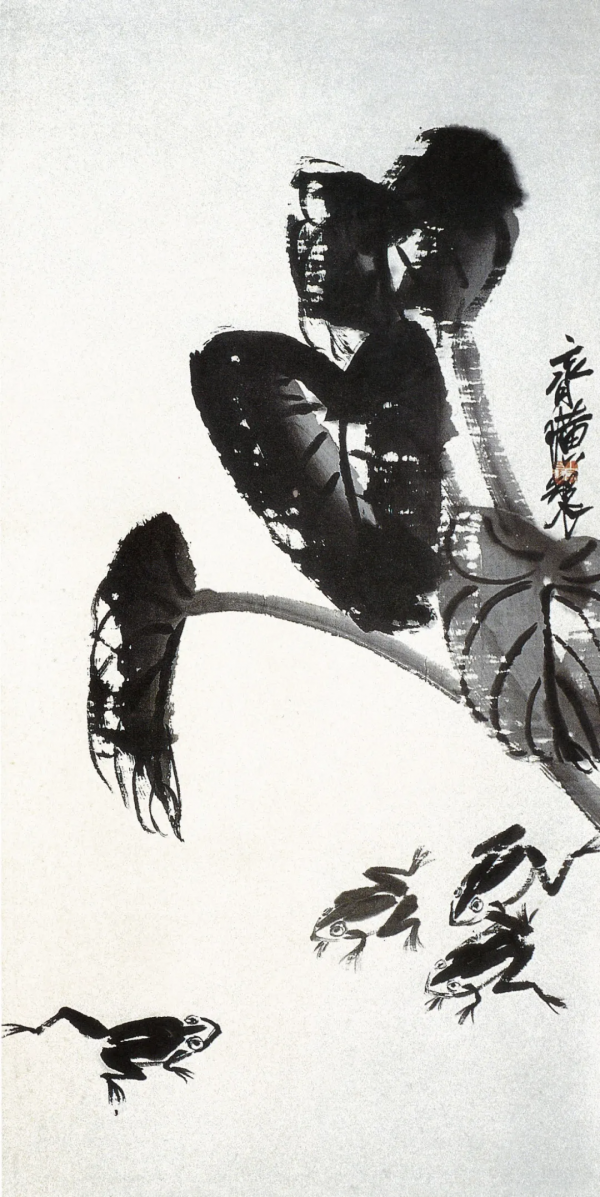 極罕見，齊白石20世紀20年代畫蛙