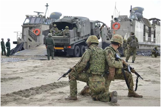 點名釣魚島!日媒:日本版“海軍陸戰隊”舉行奪島演習,公開作戰部分 點名釣魚島!日媒:日本版“海軍陸戰隊”舉行奪島演習,公開作戰部分