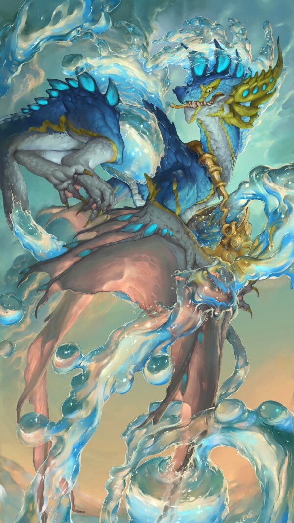 十二星座變成龍的話，手機桌布換起來