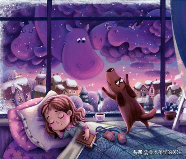 插畫在天馬行空的時間裡穿梭，擁有主體的畫面回想