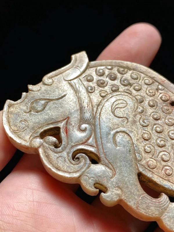 漢瑞獸 玉珮 漢瑞獸 玉珮