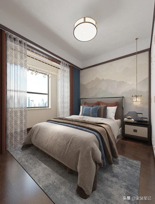 很佩服這對張家口夫妻，房子裝新中式風，耐看有品位，高階還大氣