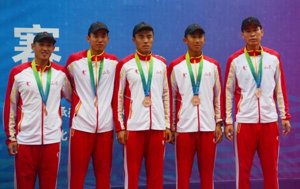 賽艇——男子四人單槳無舵手:廣東隊奪冠 賽艇——男子四人單槳無舵手:廣東隊奪冠