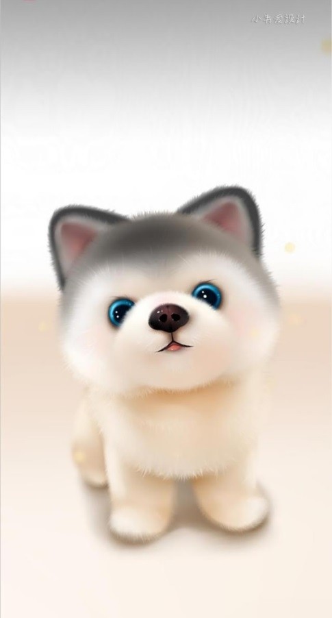 老闆！有人在手機螢幕裡養狗啦