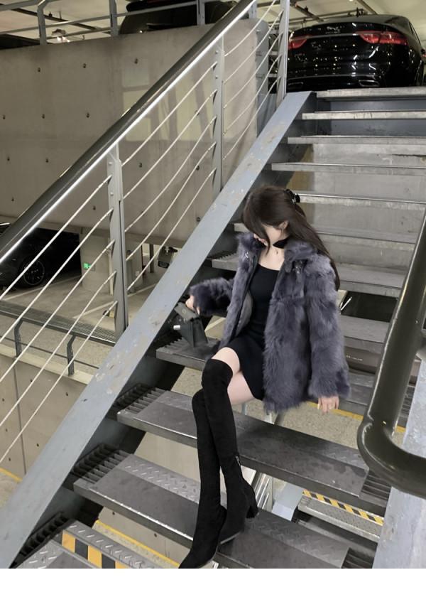 顏值超高的皮毛一體外套，肉眼可見的“重磅”奢華感