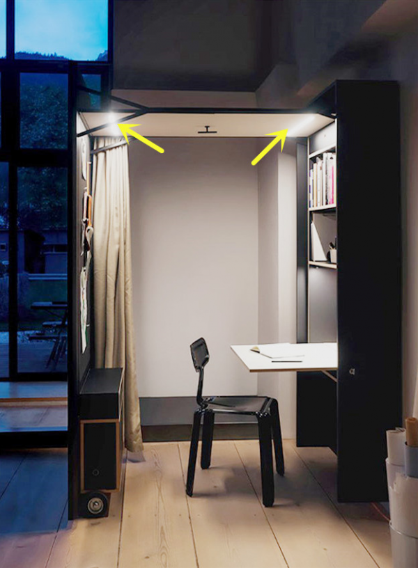 跟傳統書房相比,我更青睞這種箱體式,一體化,佔地面積忽略不計 跟傳統書房相比,我更青睞這種箱體式,一體化,佔地面積忽略不計