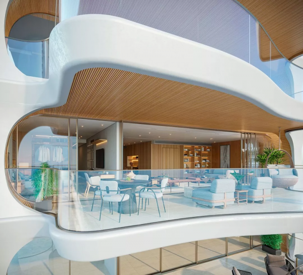 只有 6 層的小公寓,卻是一層一戶的大平層 只有 6 層的小公寓,卻是一層一戶的大平層