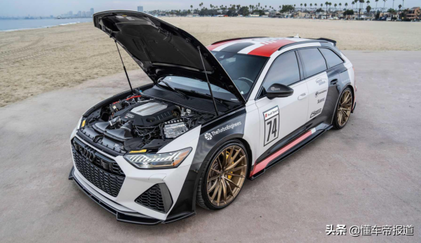 新車 | 1000馬力、2.7秒破百！奧迪RS6 Avant海外改裝版展示隱藏實力