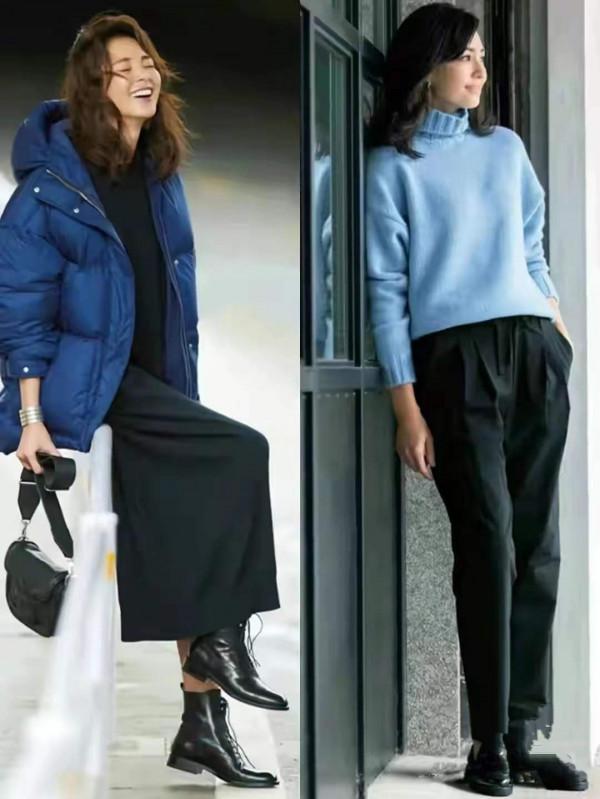 冬天別總穿黑白灰，“藍色系”高階雅緻，輕輕鬆鬆美成焦點