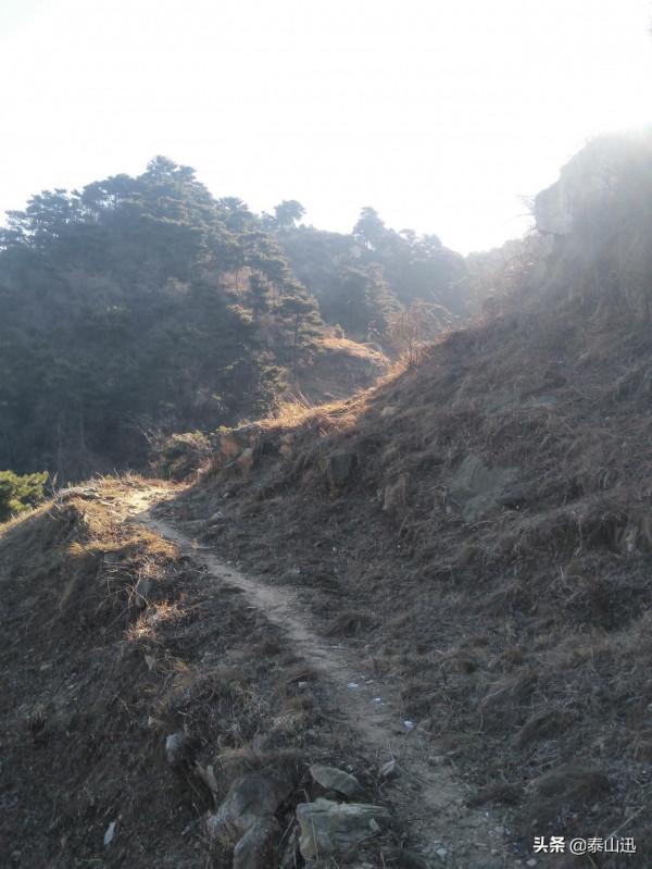 冬至驢行泰山之黃石崖，老平臺，映霞峰，桃花峪東西穿越