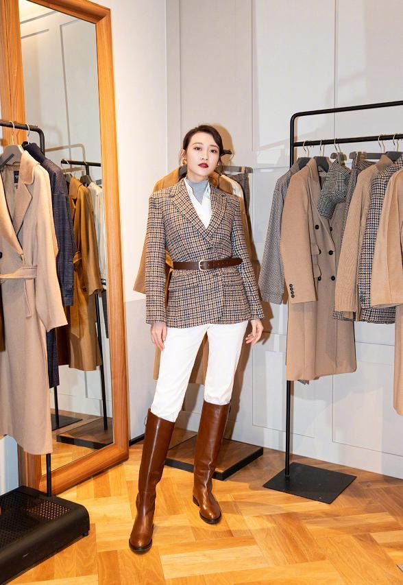 王鷗衣品太絕了，玩“四重疊穿”也不顯累贅，反而高階又有範