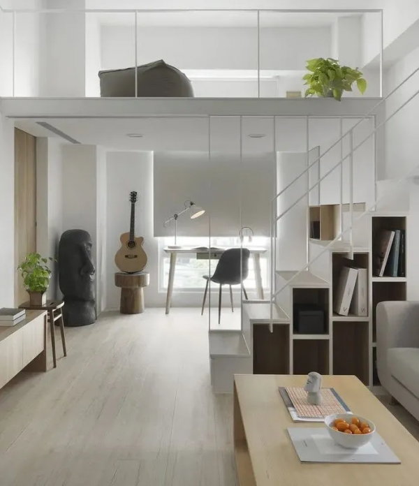 純白爽朗的60㎡現代簡約裝修風格,個人的專屬樂園 純白爽朗的60㎡現代簡約裝修風格,個人的專屬樂園