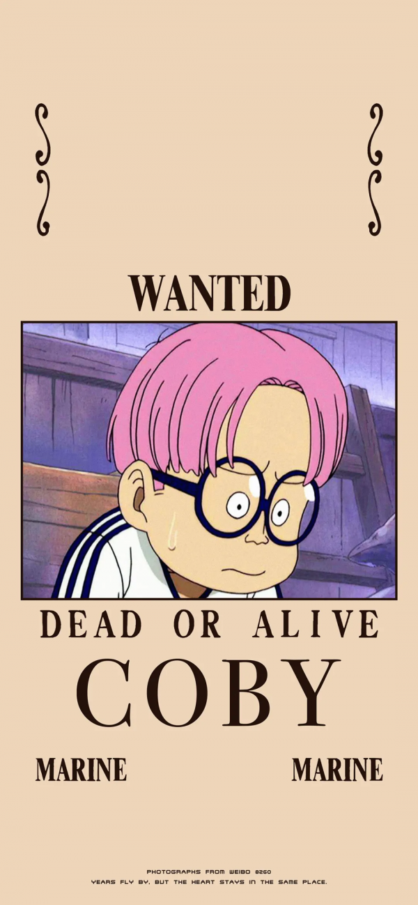 海賊王桌布│通緝令風格桌布