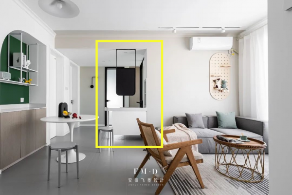 總結百套房裝修經驗，挑出N種沙發不靠牆的裝法，拿去參考借鑑吧