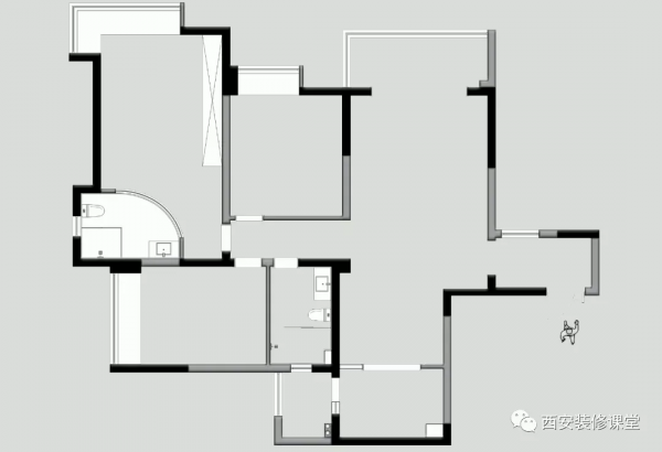 150㎡二手房局改，改頭換面變婚房